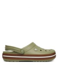 Crocs Klapki Crocband Gum Clog 212756 Zielony. Zielone klapki i japonki męskie Crocs, z tworzywa sztucznego. Za 259.99 zł.