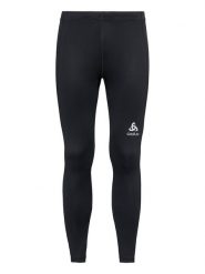 Odlo Legginsy "Essential" w kolorze czarnym do biegania rozmiar: S. Czarne spodnie sportowe męskie Odlo, z materiału. Za 149.31 zł.