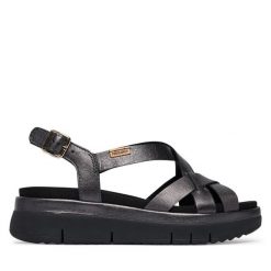 Sandały Pikolinos. Brązowe sandały damskie Pikolinos, bez wzorów, bez obcasa, na płaskiej podeszwie. Za 559.99 zł.