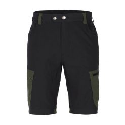 Spodnki trekkingowe męskie Pinewood Finnveden Trail Hybrid. Czarne szorty męskie Pinewood, bez wzorów, sportowe. Za 239.99 zł.