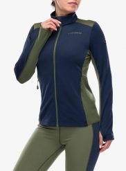Bluza damska La Sportiva Chill Thermal Jacket. Niebieskie bluzy z kapturem damskie La Sportiva, m, z materiału. Za 483.99 zł.