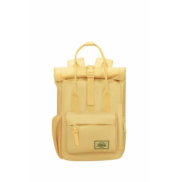 Plecak Casual American Tourister Urban Groove City Mini Żółty. Żółte plecaki damskie AMERICAN TOURISTER, bez wzorów, casualowe. Za 129.99 zł.