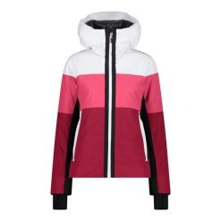 Kurtka damska narciarska CMP 33W0706. Białe kurtki damskie CMP, na zimę, xl, bez wzorów, bez kaptura. W wyprzedaży za 728.55 zł.