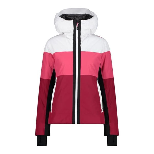 Kurtka damska narciarska CMP 33W0706. Białe kurtki damskie CMP, na zimę, xl, bez wzorów, bez kaptura. W wyprzedaży za 728.55 zł.