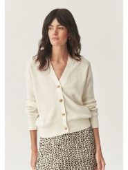 TATUUM Kardigan w kolorze kremowym rozmiar: XL. Brązowe kardigany damskie Tatuum, xl, bez wzorów, z bawełny. Za 100.28 zł.