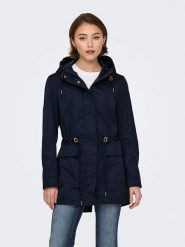 ONLY Parka w kolorze granatowym rozmiar: S. Niebieskie parki damskie Only, s, bez wzorów. Za 136.13 zł.