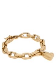 Guess Bransoletka JUBB06 442JW Złoty. Żółte bransoletki damskie Guess, ze stali. Za 399.99 zł.