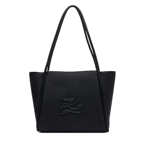 Torebka KARL LAGERFELD. Czarne torebki klasyczne damskie Karl Lagerfeld, bez wzorów, bez dodatków. Za 1,299.00 zł.