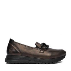 Mokasyny Rieker. Brązowe mokasyny damskie Rieker. Za 379.99 zł.