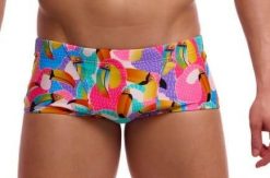 Kąpielówki Funky Trunks Tou By Tou - trunki męskie. Brązowe kąpielówki męskie FUNKY TRUNKS, l, bez wzorów, z poliesteru, do pływania. Za 159.00 zł.