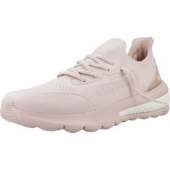 Tenisówki Geox Model D Spherica Actif Kolor Rose. Czerwone trampki i tenisówki damskie Geox, bez wzorów, z tkaniny. Za 409.99 zł.