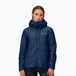 Kurtka ocieplana damska NORRONA Faketind Thermo40 Zip Hood. Niebieskie kurtki damskie NORRONA, l, bez wzorów, z materiału, z kapturem. Za 969.99 zł.