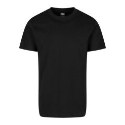 T-shirt Męski Jeden Kolor Basic. Czarne t-shirty męskie Urban Classics, l, bez wzorów, bez kołnierzyka. Za 72.99 zł.