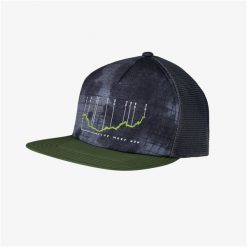 Czapka z daszkiem BUFF EXPLORE TRUCKER CAP BONSY. Szare czapki męskie Buff, bez wzorów. Za 149.90 zł.