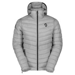 Kurtka ocieplana męska SCOTT Insuloft Tech Primaloft Hoody. Szare kurtki narciarskie i snowboardowe damskie Scott, m, bez wzorów, bez kaptura, narciarskie, primaloft. Za 699.99 zł.