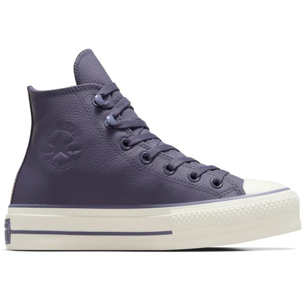 Buty sportowe Converse Chuck Taylor All Star Lift. Niebieskie buty sportowe na co dzień męskie Converse, ze skóry, bez zapięcia. Za 590.00 zł.