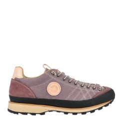Buty turystyczne damskie LOMER Bio Naturale Canvas. Fioletowe obuwie trekkingowe damskie LOMER. Za 399.99 zł.