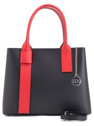 Mia Tomazzi Skórzana torebka "Argonne" w kolorze czarnym - 33 x 25 x 14 cm rozmiar: onesize. Czarne torebki klasyczne damskie Mia Tomazzi, bez wzorów, z materiału, bez dodatków. Za 377.45 zł.