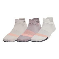 Skarpety treningowe damskie Under Armour Breathe NS Tab 3 Pack. Białe skarpetki damskie Under Armour, bez wzorów. Za 69.99 zł.