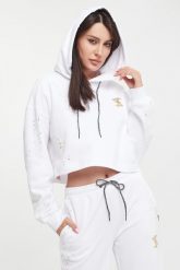 Bluza damska z kapturem TWINSET ACTITUDE. Bluzy z kapturem damskie Twinset Milano, m. W wyprzedaży za 501.83 zł.