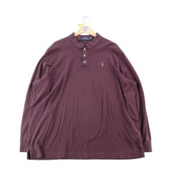 Koszulka Polo męska z długim rękawem Polo Ralph Lauren. Czerwone koszulki męskie z długim rękawem Ralph Lauren, m, bez wzorów, z jeansu, bez ramiączek. Za 106.46 zł.