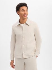 Finshley & Harding London kurtka modułowa z zawartością lnu - Logan Mężczyźni Comfort Fit Bawełna beżowy, 52. Brązowe kurtki męskie Finshley & Harding London, m, bez wzorów, z bawełny, bez kaptura. Za 379.95 zł.
