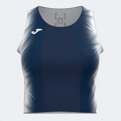 Damski tank top Joma Top Elite Xi. Białe topy damskie Joma, l, bez wzorów, bez kołnierzyka. W wyprzedaży za 145.00 zł.