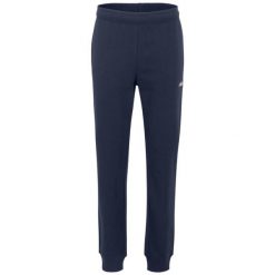 Spodnie męskie Fila Lunigo. Niebieskie spodnie materiałowe męskie Fila, bez wzorów, eleganckie. Za 219.00 zł.