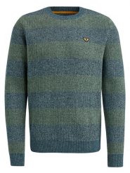 PME Legend Sweter w kolorze niebiesko-zielonym rozmiar: XXL. Niebieskie swetry męskie PME Legend, xxl, bez wzorów, z bawełny, bez kołnierzyka. Za 140.53 zł.