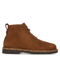Trapery Birkenstock. Brązowe trapery damskie Birkenstock, bez obcasa. Za 769.99 zł.