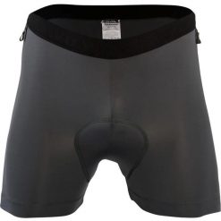 Szorty z wewnętrzną podszewką Silvini Pro. Szare szorty męskie Silvini, z materiału, bez kołnierzyka. Za 149.99 zł.