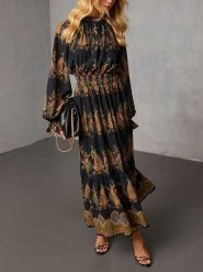 Milan Kiss Sukienka w kolorze czarnym rozmiar: M. Czarne sukienki damskie Milan Kiss, m, bez wzorów, bez kołnierzyka, bez ramiączek, maxi. Za 195.99 zł.