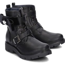 Gioseppo - Trapery Dziecięce - 46696 BLACK 36. Czarne botki dziewczęce Gioseppo. Za 119.50 zł.