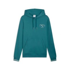 Bluza Puma Class Graphic Hoodie Tr Dorośli. Zielone bluzy sportowe męskie Puma, bez wzorów, z bawełny, sportowe, bez kołnierzyka, bez ramiączek. Za 281.99 zł.