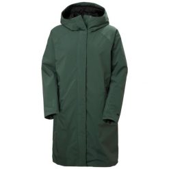 Damska kurtka wodoodporna Helly Hansen Lily. Zielone kurtki przeciwdeszczowe damskie Helly Hansen, xs, bez kaptura, primaloft. Za 906.85 zł.