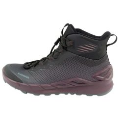 Buty trekkingowe Lowa Merger Mid 320432 z membraną czarne. Czarne obuwie trekkingowe damskie na lato. Za 692.27 zł.