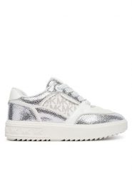 MICHAEL Michael Kors Sneakersy Emmet Clarke MK03914040 Srebrny. Szare buty sportowe dziewczęce MICHAEL Michael Kors, bez wzorów, ze skóry, bez zapięcia. Za 439.99 zł.