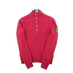 Czerwona damska sweter. Czerwone swetry klasyczne damskie Ralph Lauren, l, bez kołnierzyka. Za 102.20 zł.