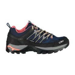 Damskie Niskie buty trekkingowe CMP Rigel waterprof. Czarne obuwie trekkingowe damskie CMP. Za 559.99 zł.