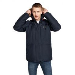 Kurtka przejściowa męska Helly Hansen Coastal 2. Niebieskie kurtki męskie Helly Hansen, m, bez wzorów, z materiału, eleganckie, bez kaptura. Za 1,260.50 zł.