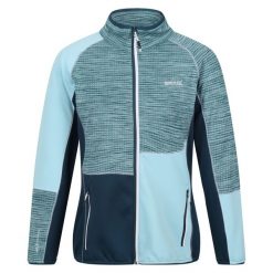 Yare VIII Regatta damski turystyczny softshell. Czarne kurtki softshell damskie Regatta, m, bez wzorów, z softshellu, bez kaptura. W wyprzedaży za 129.99 zł.
