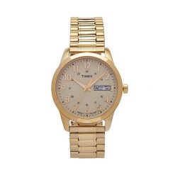 Zegarek Timex. Żółte zegarki męskie Timex, złote. Za 459.99 zł.
