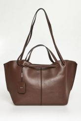 Torebka skórzana shopper Mixeddoubles MAX MARA ACCESSORI. Shopper bag damskie Max Mara Accessori, bez wzorów, bez dodatków. Za 7,469.00 zł.