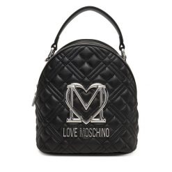 Plecak LOVE MOSCHINO. Czarne plecaki damskie Love Moschino, bez wzorów. Za 1,009.00 zł.