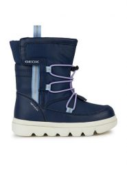 Geox Śniegowce J Willaboom Girl B A J36HWC 054FU C4231 M Granatowy. Niebieskie kozaki dziewczęce Geox, ze skóry. Za 399.99 zł.