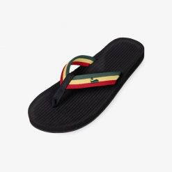 Męskie japonki - Easy Living Reggae Black. Czarne klapki i japonki męskie INDOSOLE, z nylonu. Za 154.00 zł.