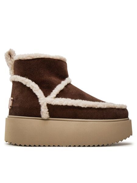 Inuikii Śniegowce Classic Low 75204-150 Brązowy. Brązowe śniegowce damskie Inuikii, ze skóry. Za 809.99 zł.