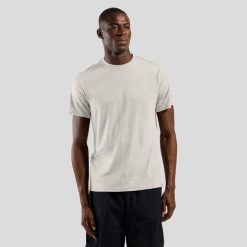 Koszulka z krótkim rękawem męska ODLO T-shirt MERINO TENCEL PLAIN TEE. Białe t-shirty męskie Odlo, l, bez wzorów, z lyocellu, bez kołnierzyka. Za 319.99 zł.