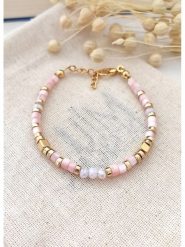 Atelier MIU Pozłacana bransoletka rozmiar: onesize. Różowe bransoletki damskie atelier MIU, pozłacane. Za 52.99 zł.