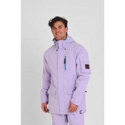 Kurtka Yeh Man Lawenda. Fioletowe kurtki męskie OOSC, bez wzorów, z nylonu, sportowe, bez kaptura. Za 1,710.99 zł.